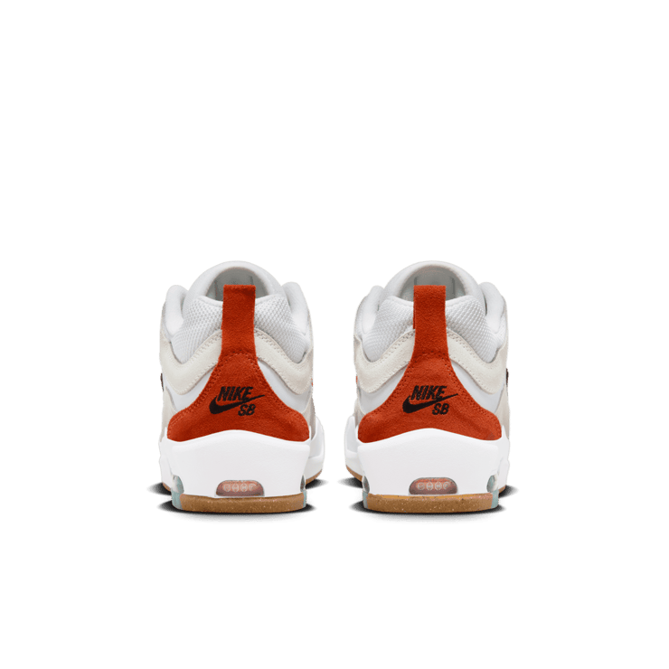 Nike SB Air Max Ishod White Orange Angle 3