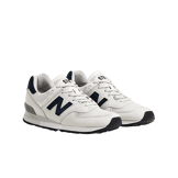 New Balance 576 Made in UK White Mood Indigo Angle 2