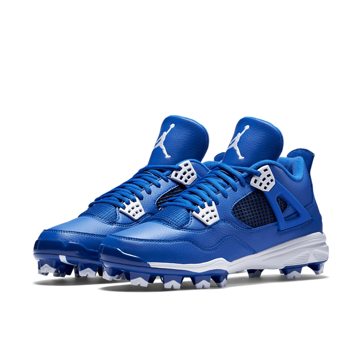 Air Jordan 4 Retro Cleat Royal Angle 2