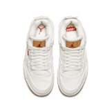 Air Jordan 4 Retro Levi's White (GS) (Levi's Tag) Angle 1