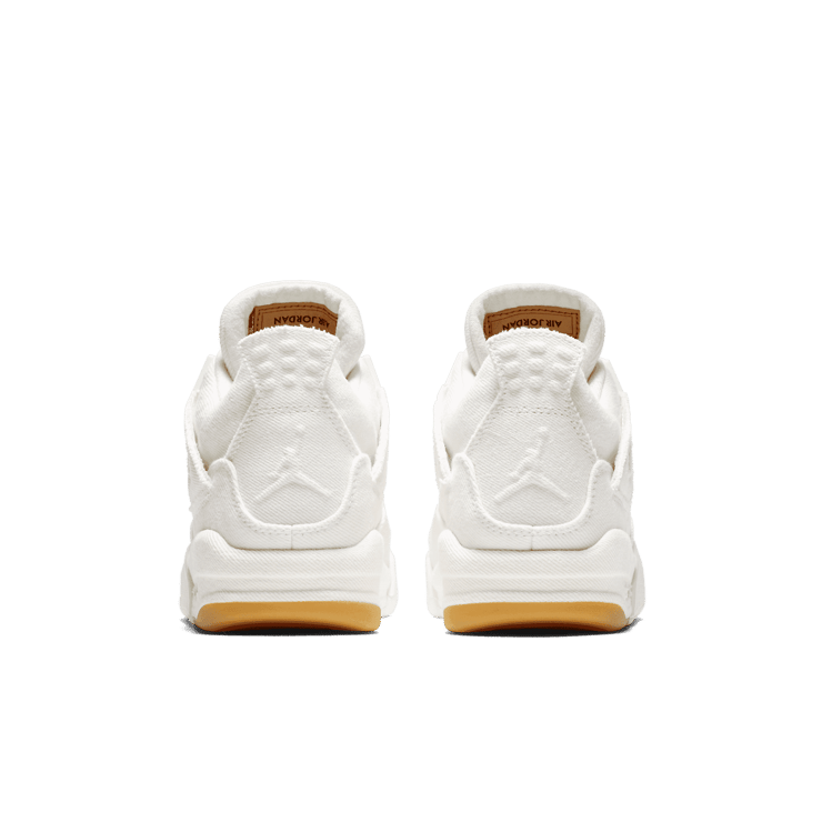 Air Jordan 4 Retro Levi's White (GS) (Levi's Tag) Angle 3