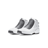 Air Jordan 19 Retro White Flint Grey Angle 2