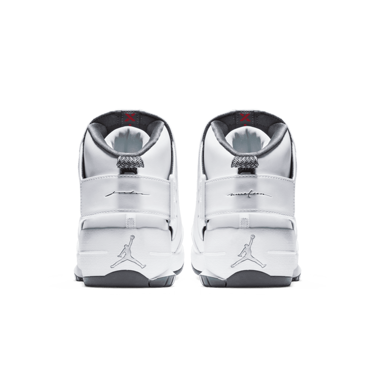 Air Jordan 19 Retro White Flint Grey Angle 3