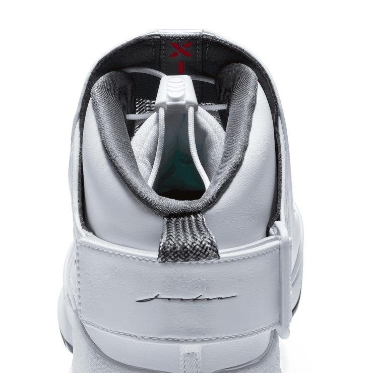 Air Jordan 19 Retro White Flint Grey Angle 4