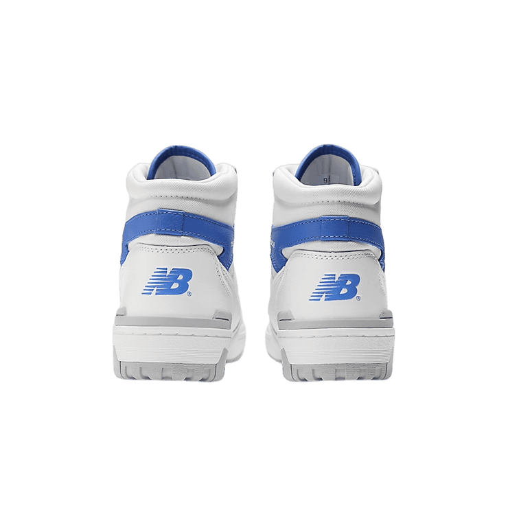 New Balance 650R White Marine Blue Angle 4