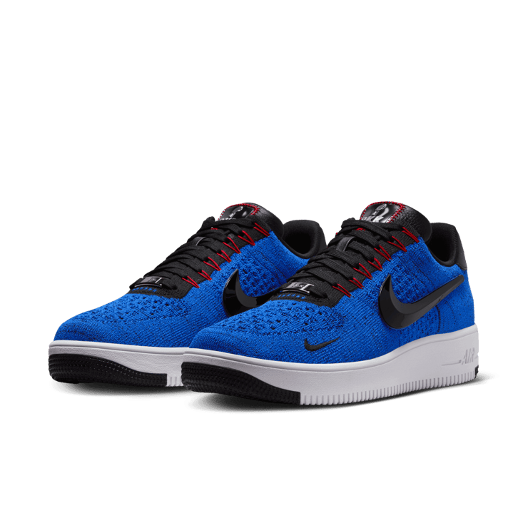 Nike Air Force 1 Ultra Flyknit Patroits Robert Kraft Game Royal (2023) Angle 2