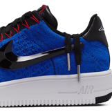 Nike Air Force 1 Ultra Flyknit Patroits Robert Kraft Game Royal (2023) Angle 8