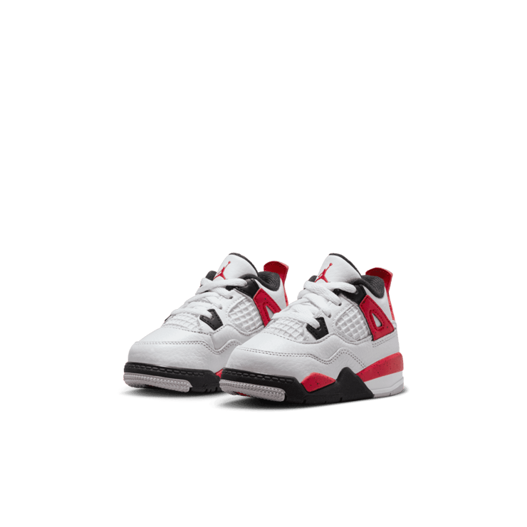 Air Jordan 4 Retro Red Cement (TD) Angle 2