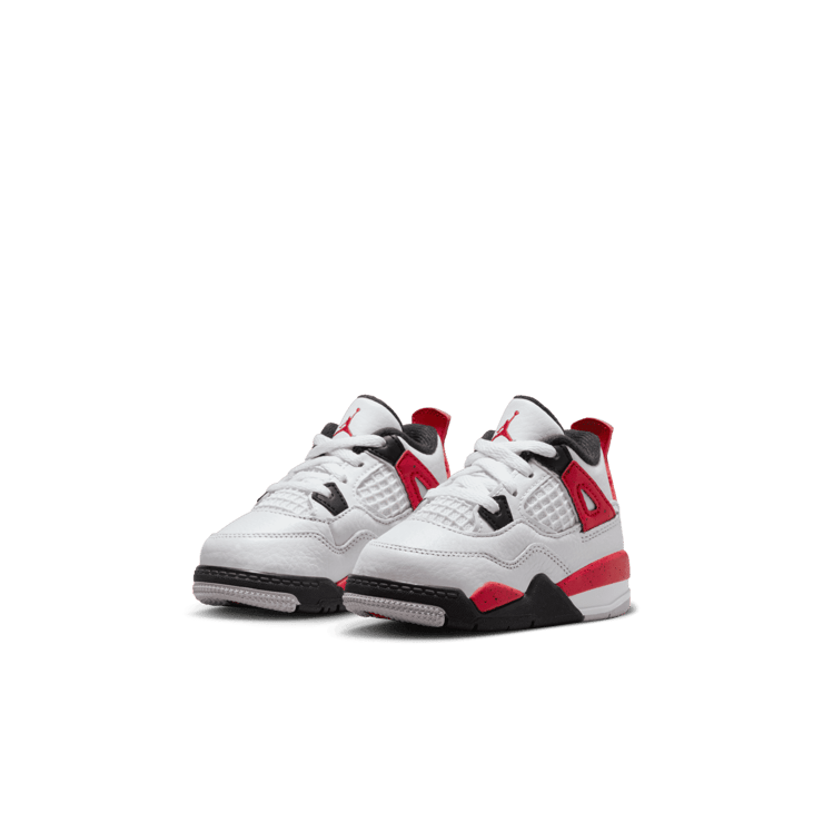 Air Jordan 4 Retro Red Cement (TD) Angle 2