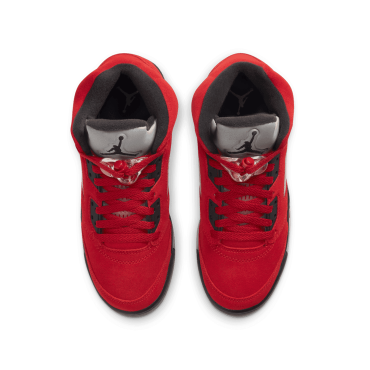 Air Jordan 5 Retro Raging Bull Red (2021) (GS) Angle 1