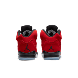 Air Jordan 5 Retro Raging Bull Red (2021) (GS) Angle 3