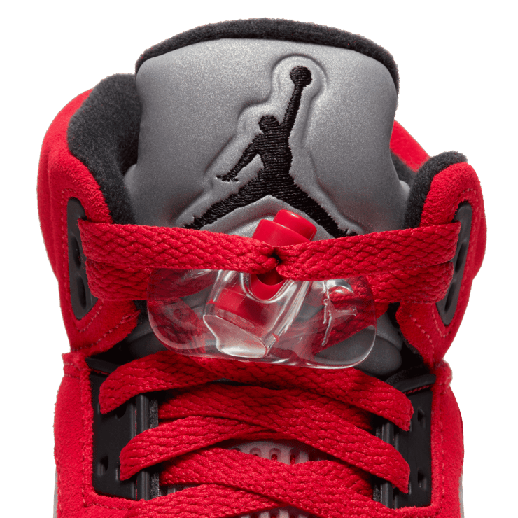 Air Jordan 5 Retro Raging Bull Red (2021) (GS) Angle 8