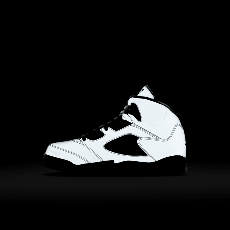 Air Jordan 5 Retro Green Bean (2022) (PS) Angle 9