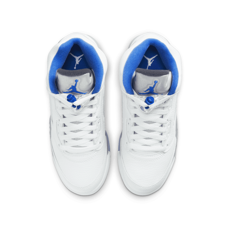 Air Jordan 5 Retro White Stealth (2021) (GS) Angle 1