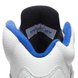 Air Jordan 5 Retro White Stealth (2021) (GS) Angle 8