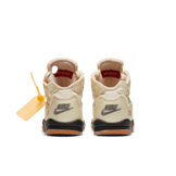 Air Jordan 5 Retro Off-White Sail (PS) Angle 3