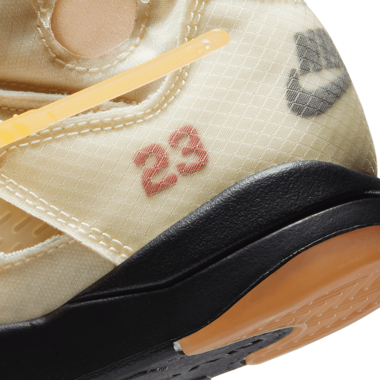 Air Jordan 5 Retro Off-White Sail (PS) Angle 5