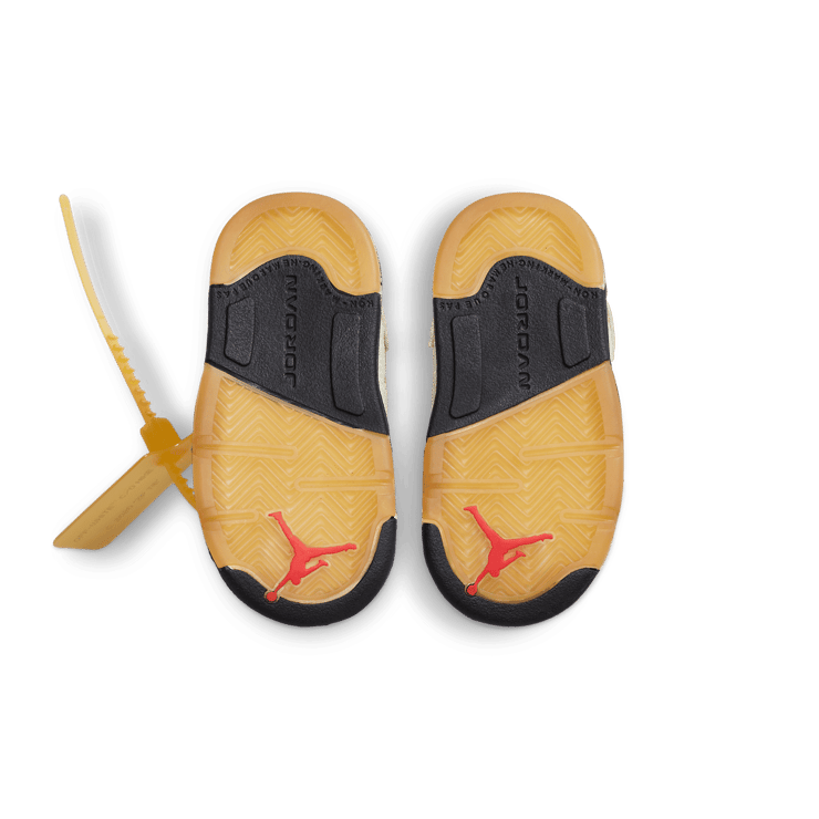 Air Jordan 5 Retro Off-White Sail (TD) Angle 0