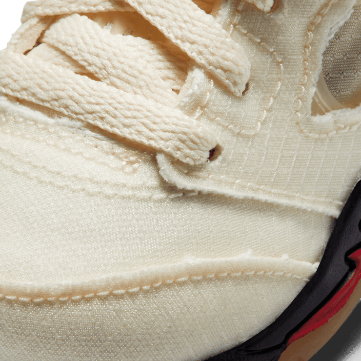 Air Jordan 5 Retro Off-White Sail (TD) Angle 4