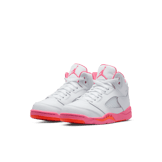 Air Jordan 5 Retro WNBA Pinksicle Safety Orange (PS) Angle 2
