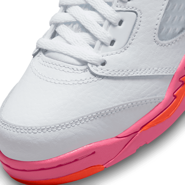Air Jordan 5 Retro WNBA Pinksicle Safety Orange (PS) Angle 4