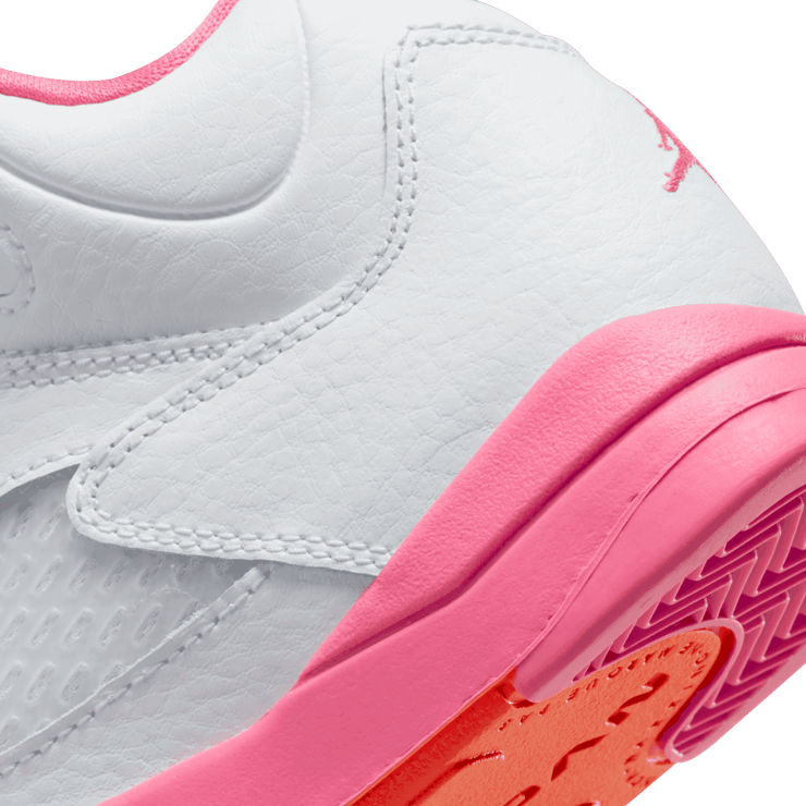 Air Jordan 5 Retro WNBA Pinksicle Safety Orange (PS) Angle 5