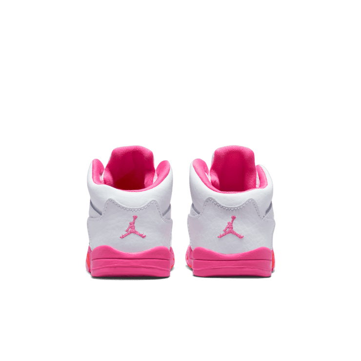 Air Jordan 5 Retro WNBA Pinksicle Safety Orange (TD) Angle 3