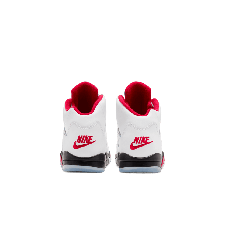Air Jordan 5 Retro Fire Red Silver Tongue (2020) (PS) Angle 3