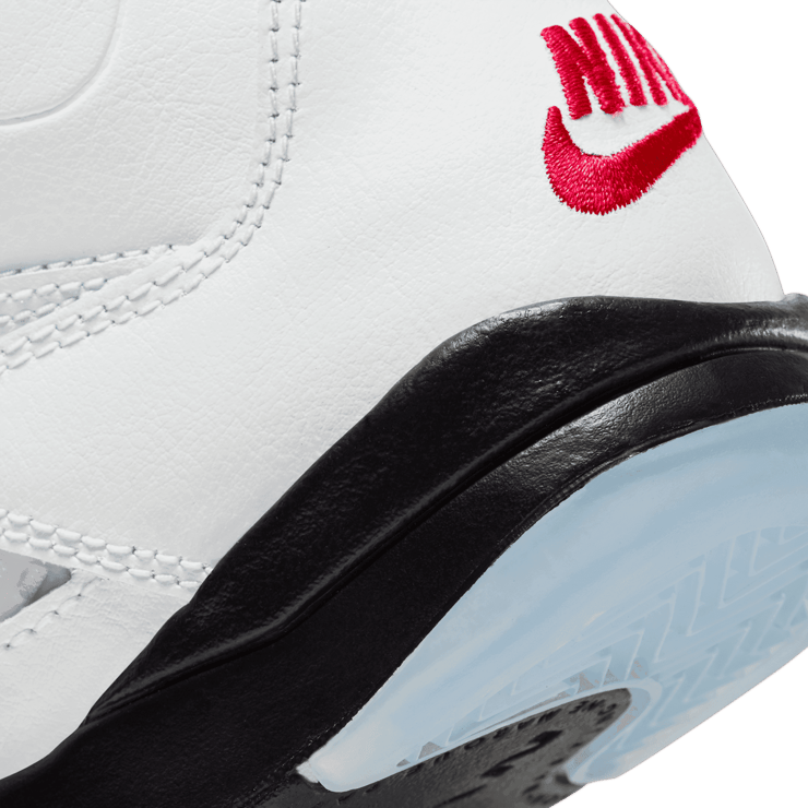 Air Jordan 5 Retro Fire Red Silver Tongue (2020) (PS) Angle 5