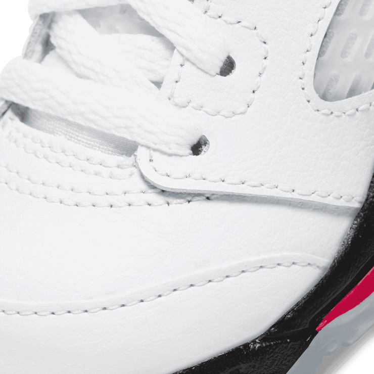 AIr Jordan 5 Retro Fire Red Silver Tongue (2020) (TD) Angle 5