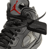 Air Jordan 5 Retro Off-White Muslin (PS) Angle 5