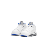 Air Jordan 5 Retro White Stealth (2021) (TD) Angle 2