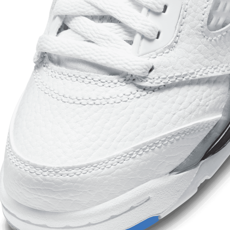 Air Jordan 5 Retro White Stealth (2021) (PS) Angle 4