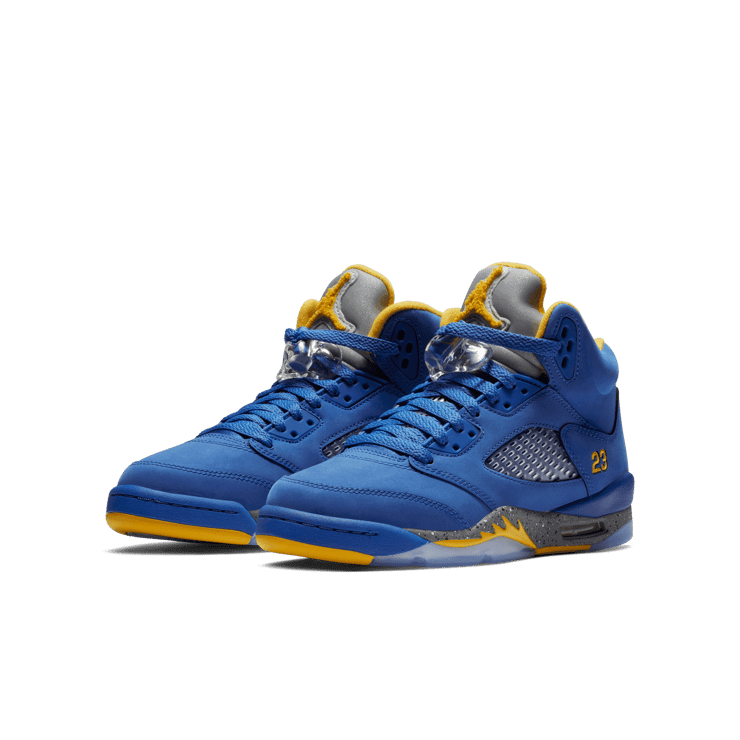 Air Jordan 5 Retro Laney Varsity Royal (GS) Angle 2