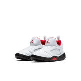 Air Jordan 5 Retro Little Flex White Black University Red (PS) Angle 2