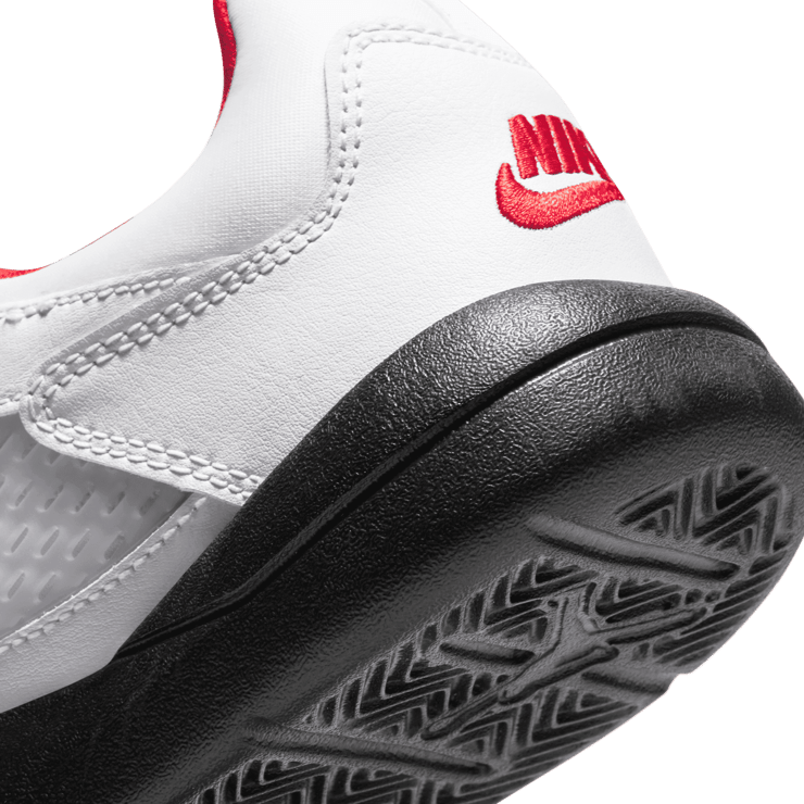 Air Jordan 5 Retro Little Flex White Black University Red (PS) Angle 5