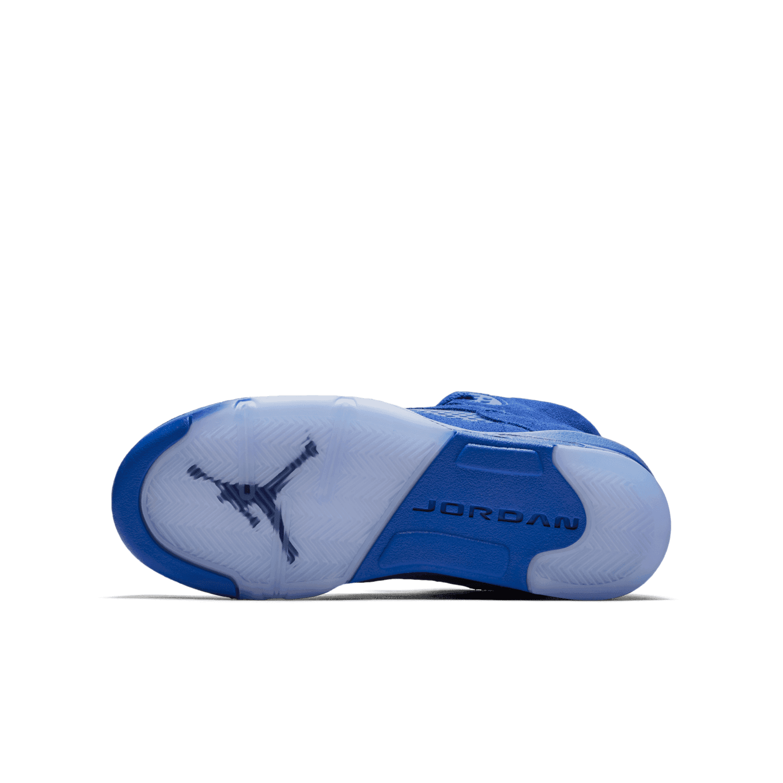 all blue jordan 5 suede