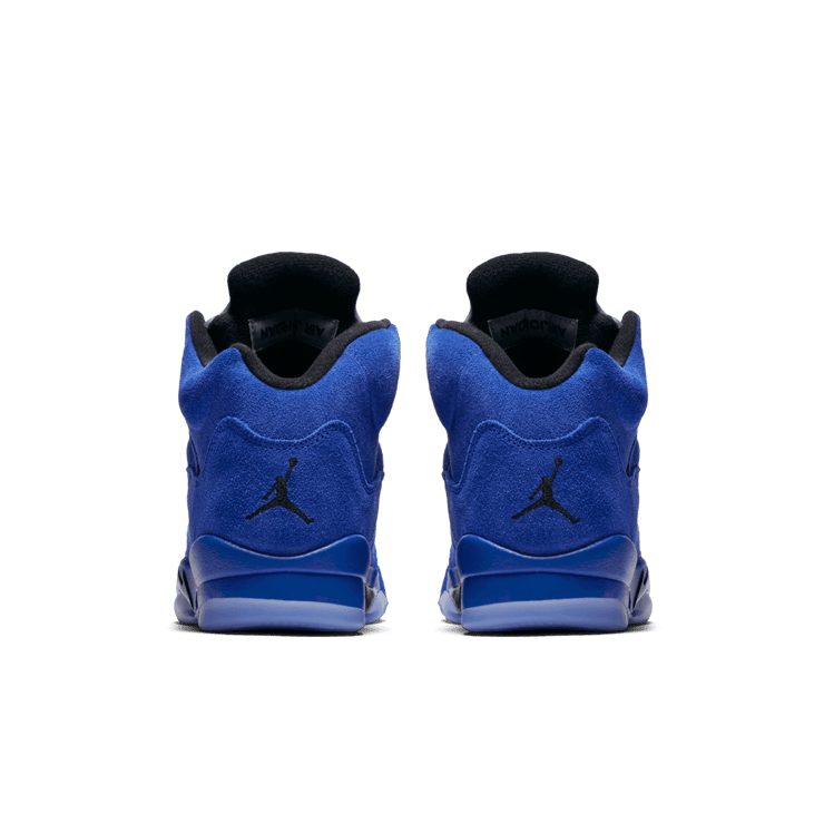 Air Jordan 5 Retro Blue Suede (GS) Angle 3