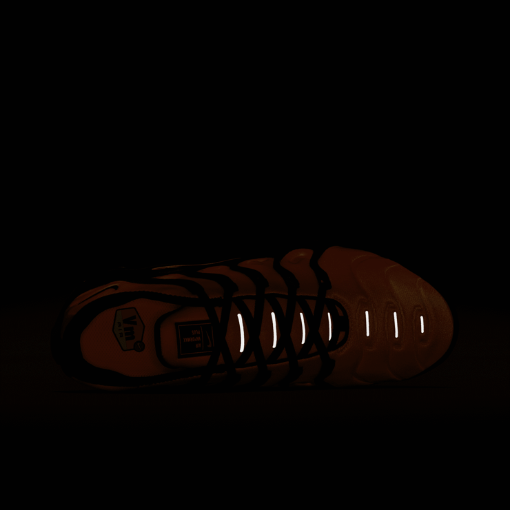 Nike Air VaporMax Plus Black Orange Crimson Angle 5