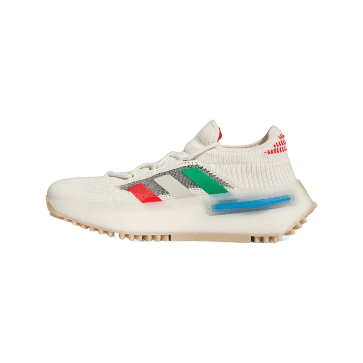 adidas NMD S1 White Red Green Angle 4