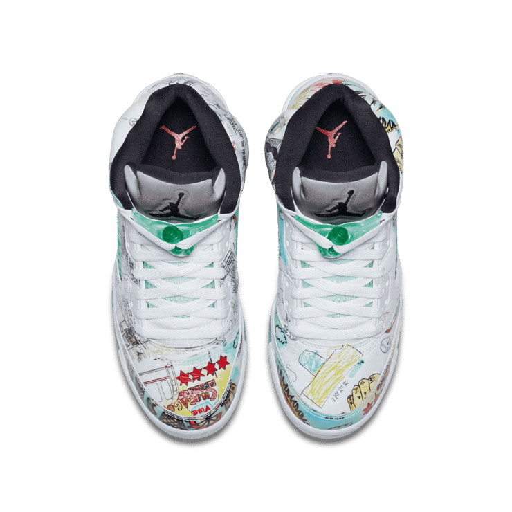 Air Jordan 5 Retro Wings (GS) Angle 1