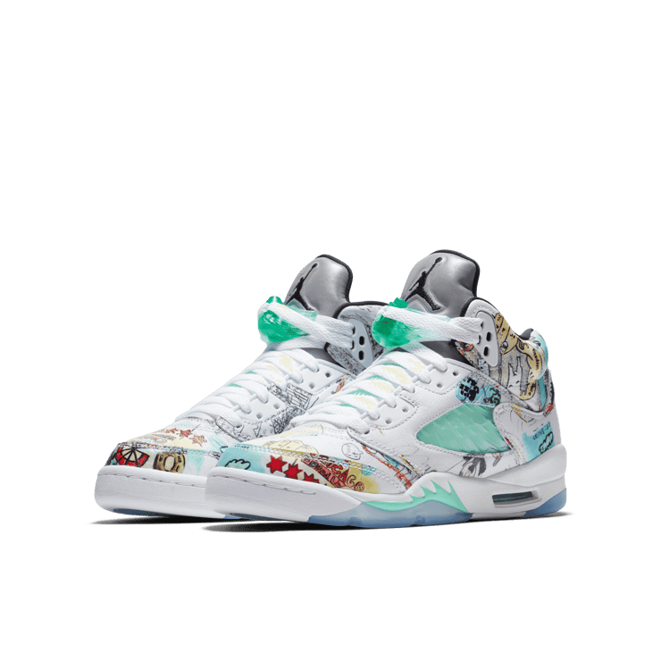 Air Jordan 5 Retro Wings (GS) Angle 2