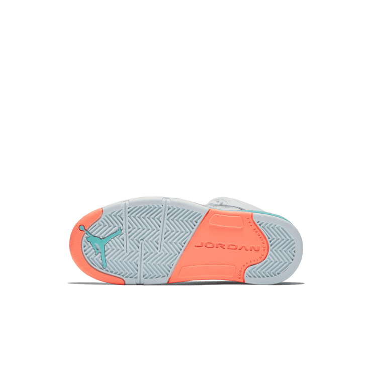 Air Jordan 5 Retro Light Aqua (PS) Angle 0