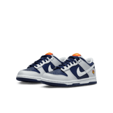 Nike Dunk Low Photon Dust White Midnight Navy (GS) Angle 2