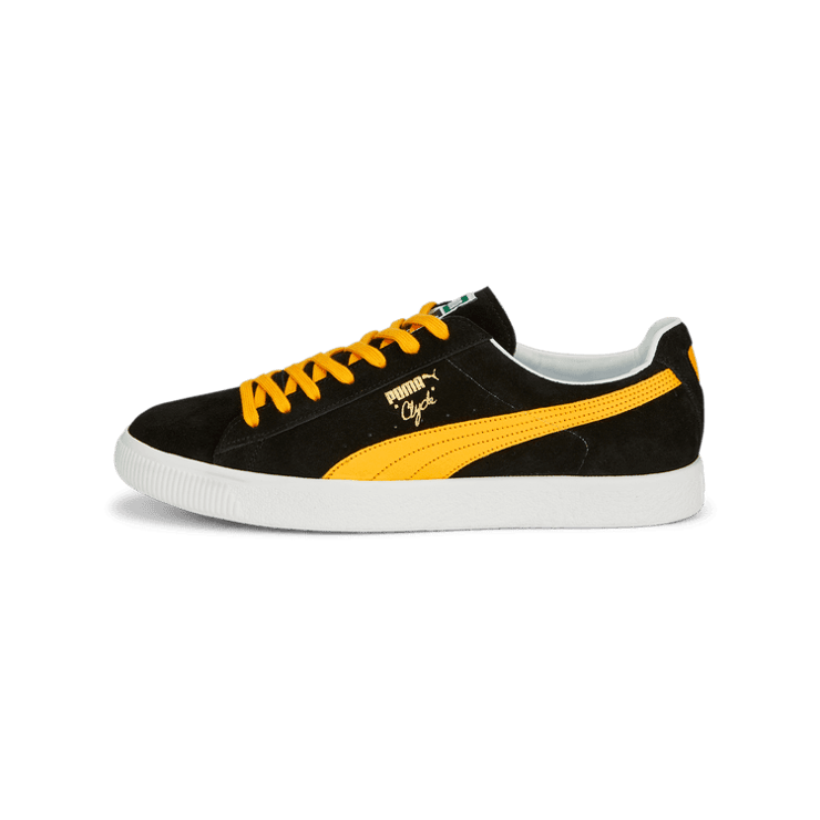 Puma Clyde Clydezilla MIJ Black Yellow Angle 1