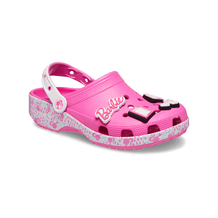 Crocs Classic Clog Barbie Electric Pink Angle 3