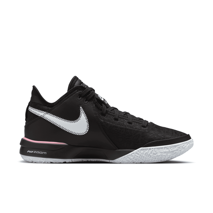 Nike LeBron NXXT Gen Black White Angle 0