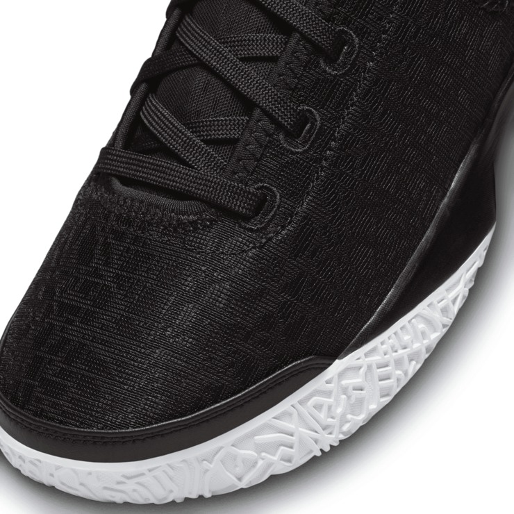 Nike LeBron NXXT Gen Black White Angle 4