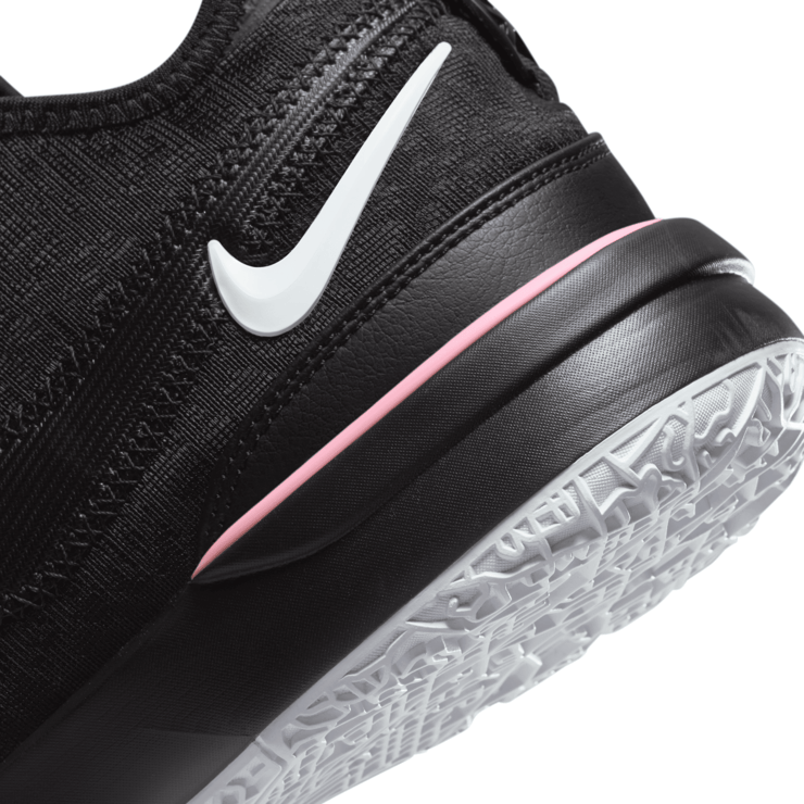 Nike LeBron NXXT Gen Black White Angle 5