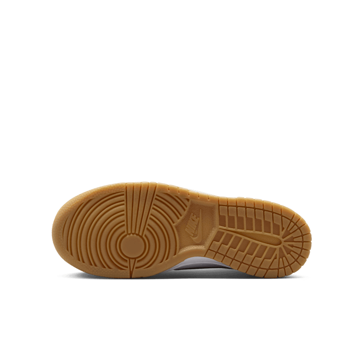 Nike Dunk Low White Smoke Grey Gum (GS) Angle 0